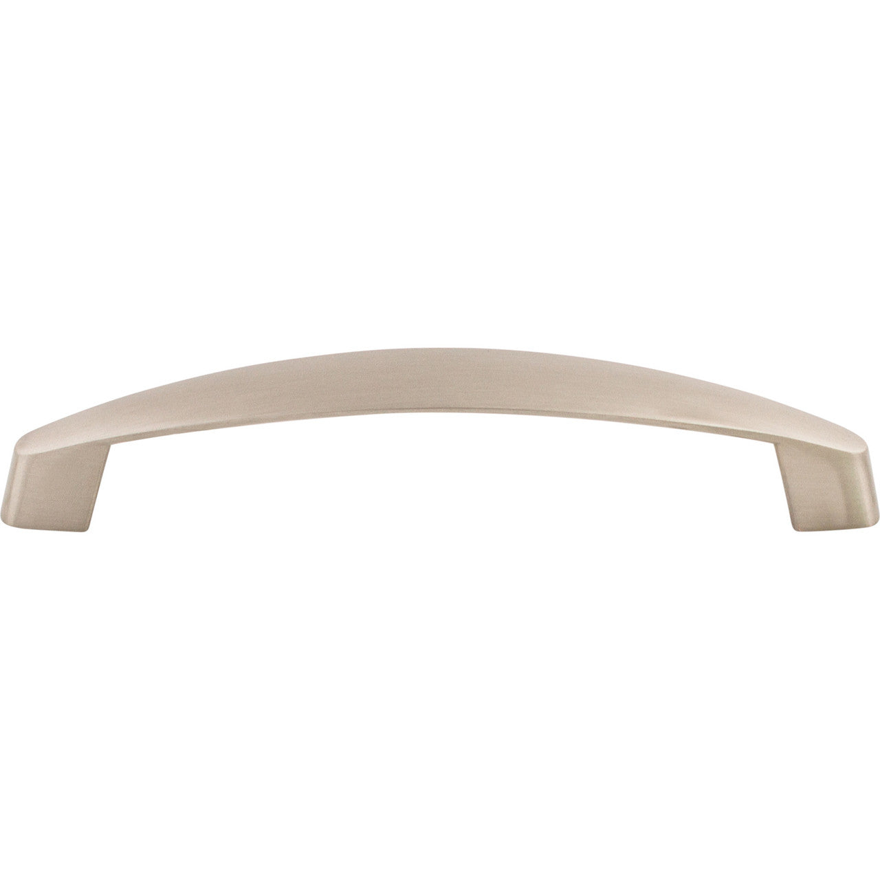 Top Knobs M1140: 5-1/16" cc Boro Arch Cabinet Pull - Brushed Satin Nickel