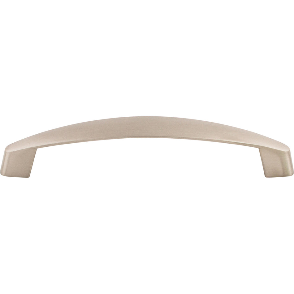 Top Knobs M1140: 5-1/16" cc Boro Arch Cabinet Pull - Brushed Satin Nickel