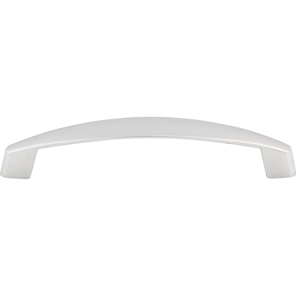 Top Knobs M1142: 5-1/16" cc Boro Arch Cabinet Pull - Polished Chrome