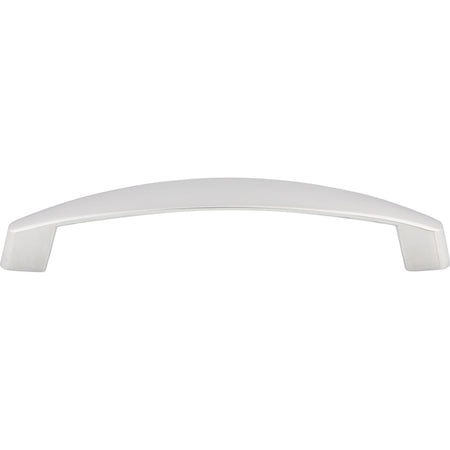Top Knobs M1142: 5-1/16" cc Boro Arch Cabinet Pull - Polished Chrome