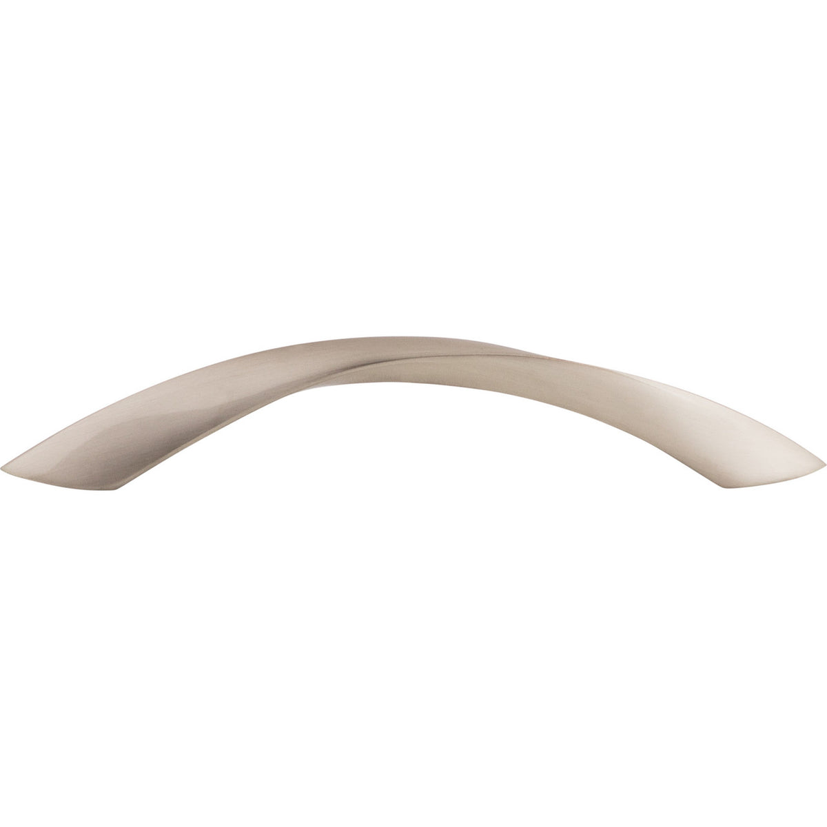 Top Knobs M1143: 5-1/16" cc Twist Bow Cabinet Pull - Brushed Satin Nickel