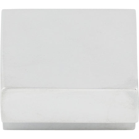 Top Knobs M1166: 1" cc Nouveau III Square Cabinet Knob - Polished Chrome
