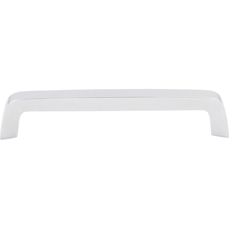 Top Knobs M1172: 6-5/16" cc Nouveau III Tapered Bar Cabinet Pull - Polished Chrome