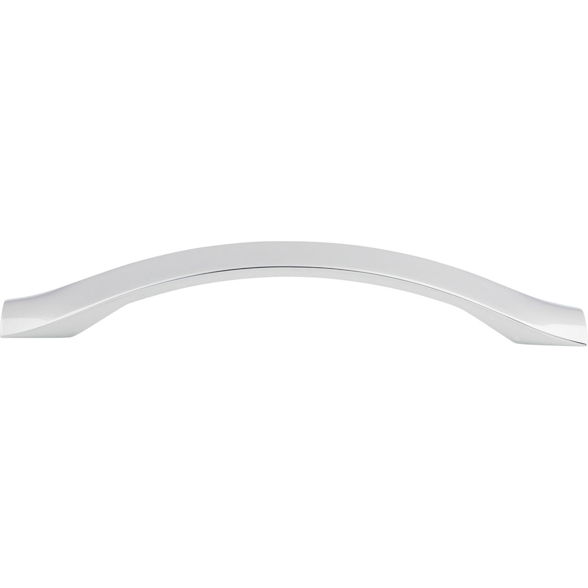 Top Knobs M1178: 5-1/16" cc Crest Arch Cabinet Pull - Polished Chrome