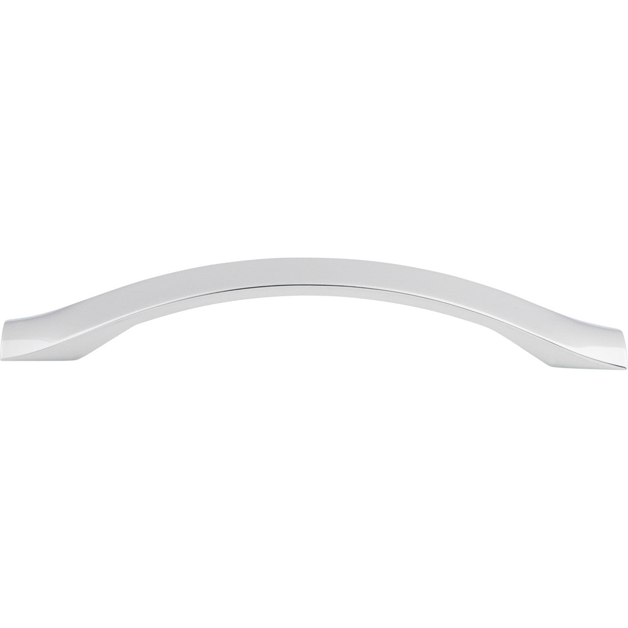 Top Knobs M1178: 5-1/16" cc Crest Arch Cabinet Pull - Polished Chrome