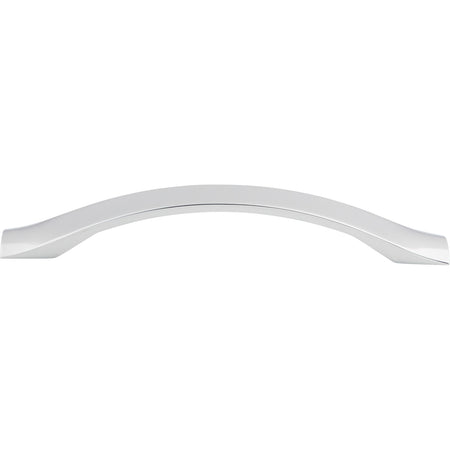 Top Knobs M1178: 5-1/16" cc Crest Arch Cabinet Pull - Polished Chrome