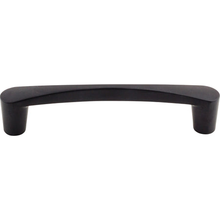 Top Knobs M1180: 5-1/16" cc Infinity Bar Cabinet Pull - Flat Black