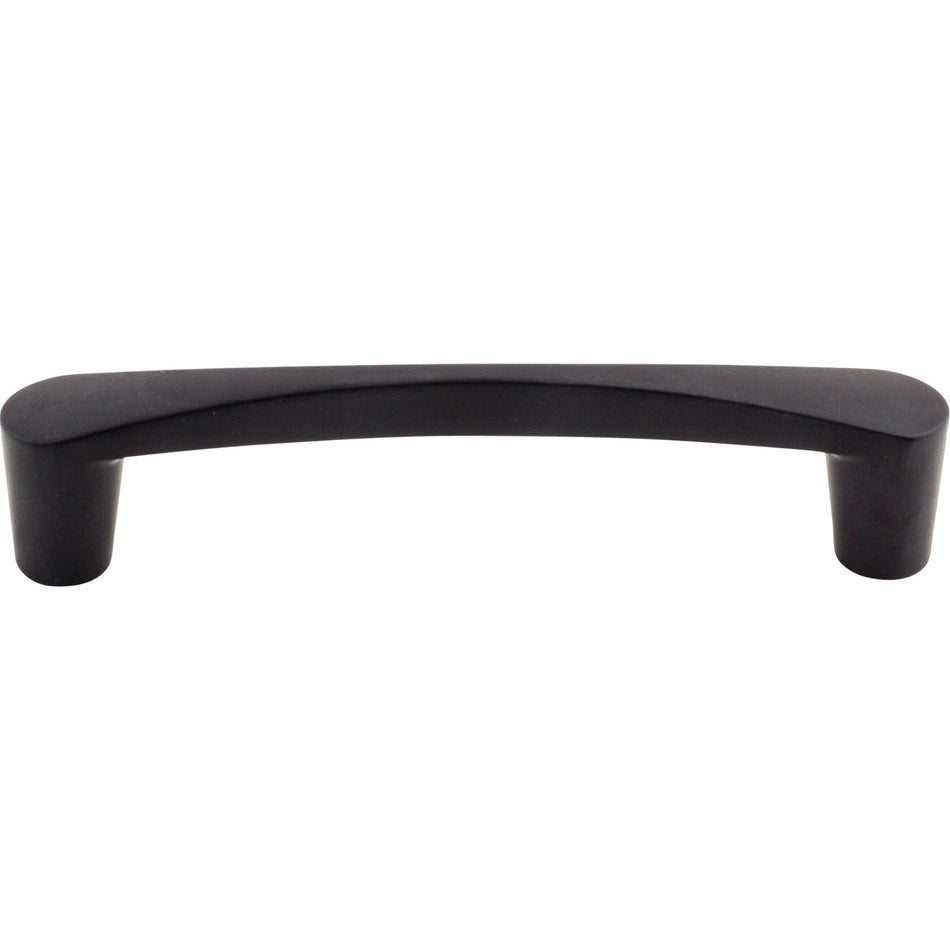 Top Knobs M1180: 5-1/16" cc Infinity Bar Cabinet Pull - Flat Black