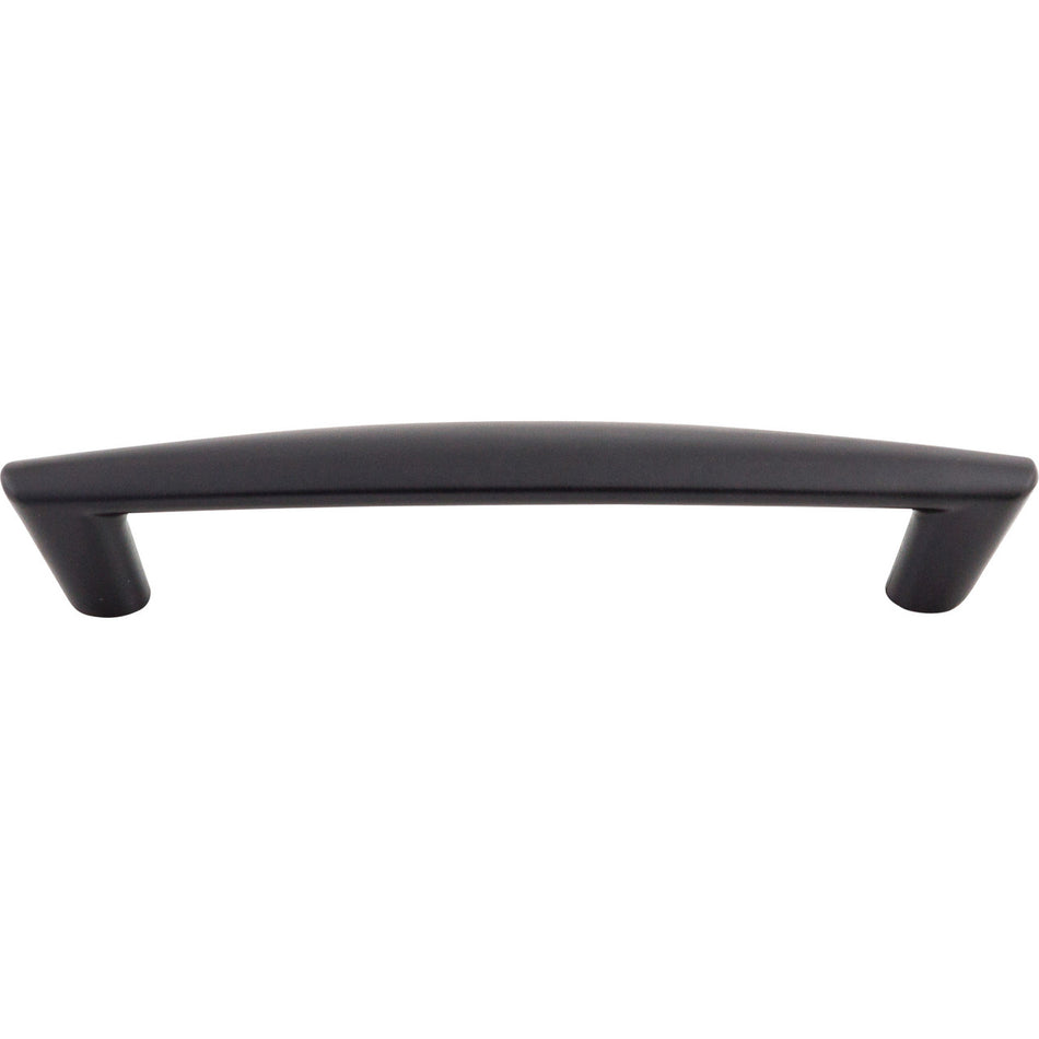 Top Knobs M1183: 5-1/16" cc Tinley Bar Cabinet Pull - Flat Black