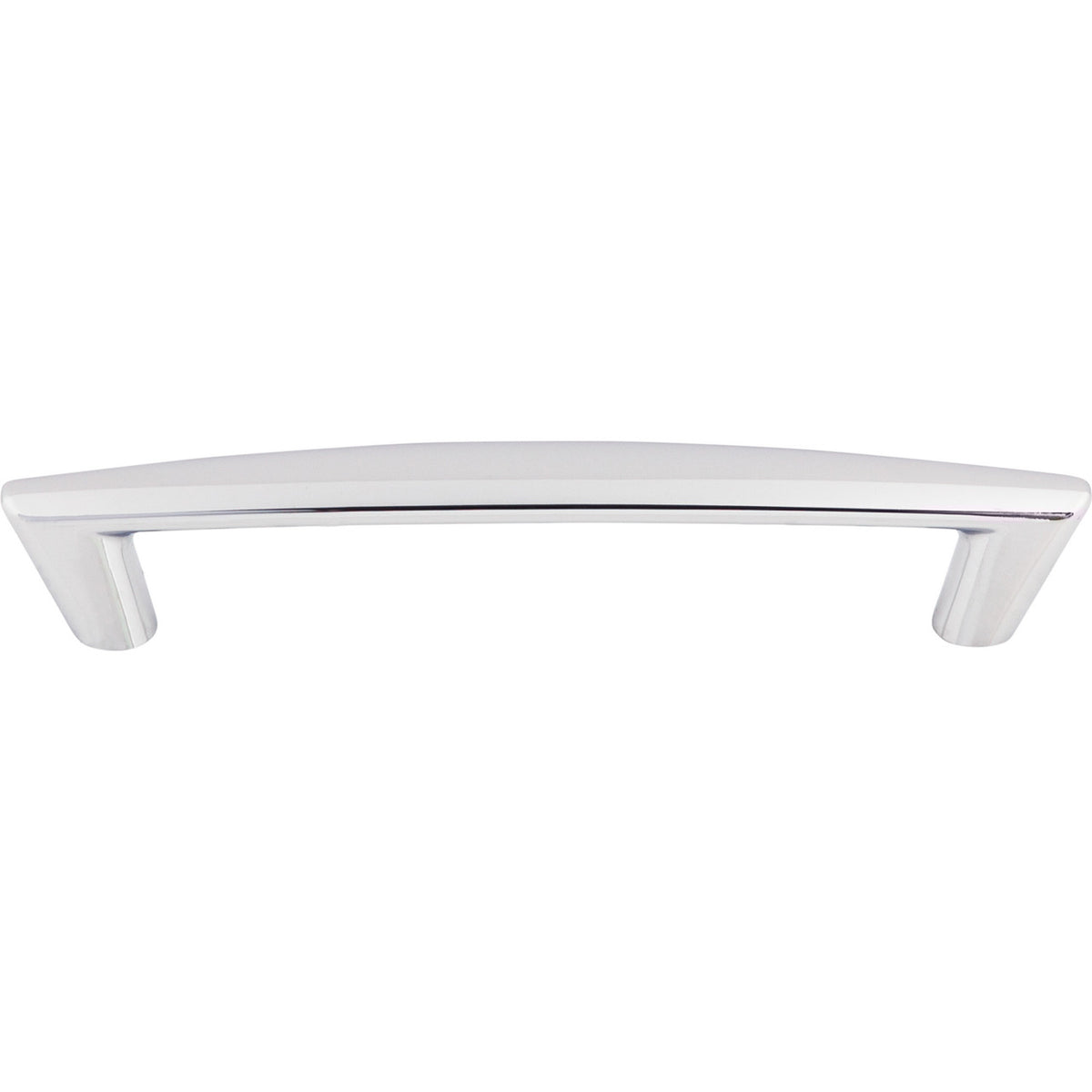 Top Knobs M1184: 5-1/16" cc Tinley Bar Cabinet Pull - Polished Chrome