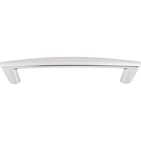 Top Knobs M1184: 5-1/16" cc Tinley Bar Cabinet Pull - Polished Chrome
