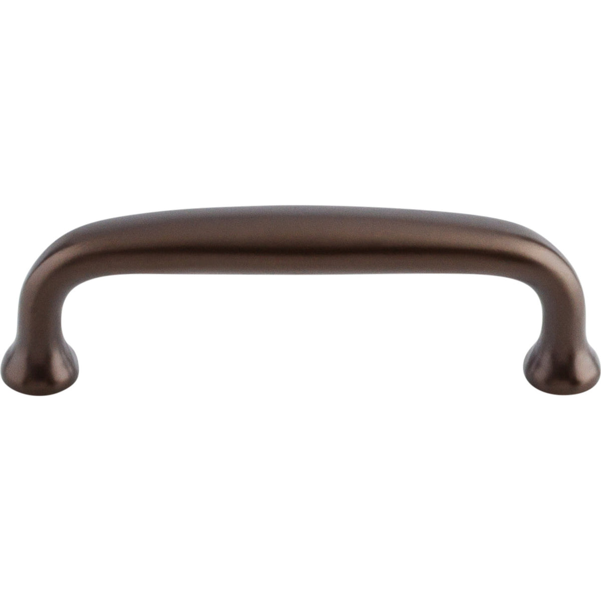 Top Knobs M1191: 3" cc Charlotte D-Handle Cabinet Pull - Oil Rubbed Bronze