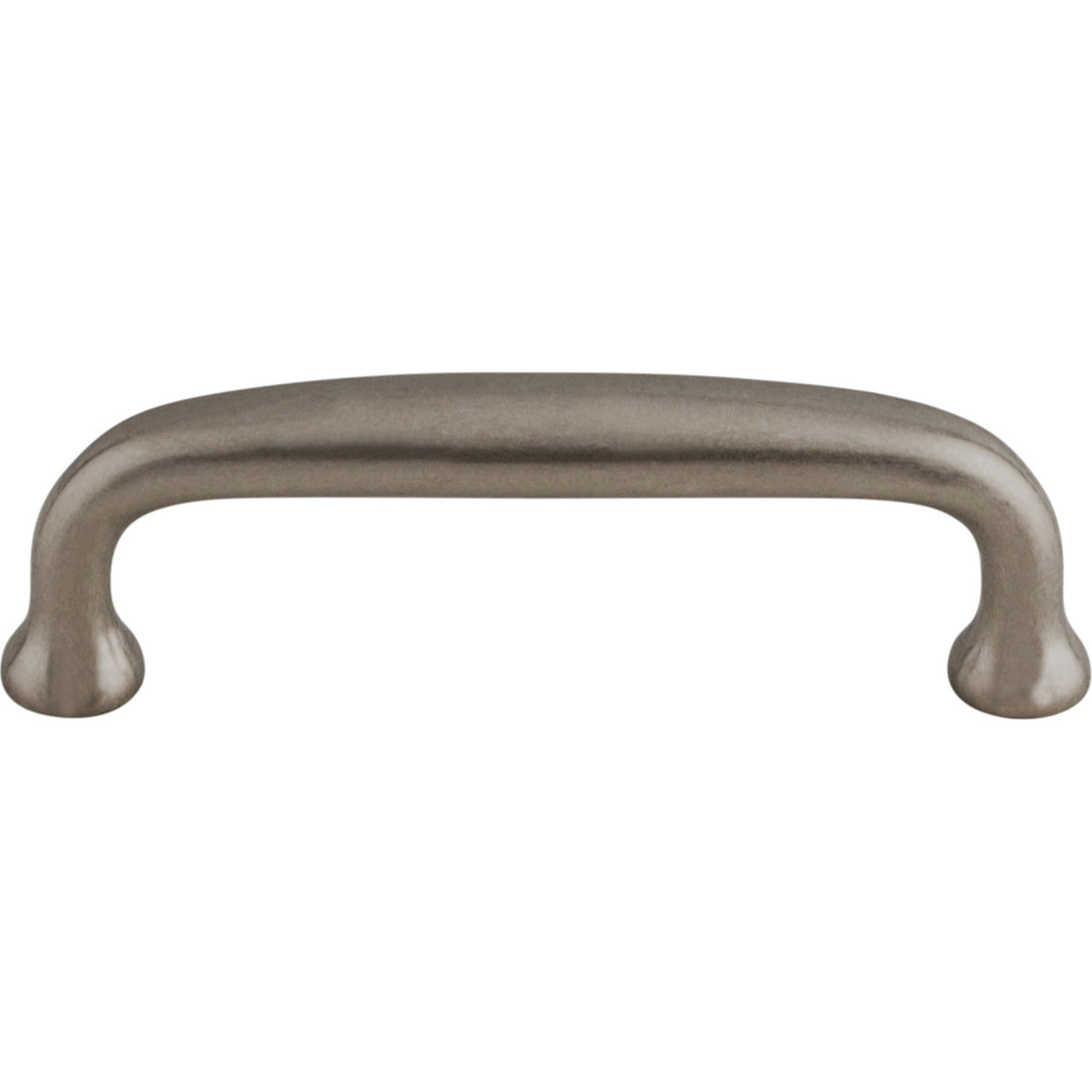 Top Knobs M1193: 3" cc Charlotte D-Handle Cabinet Pull - Pewter Antique