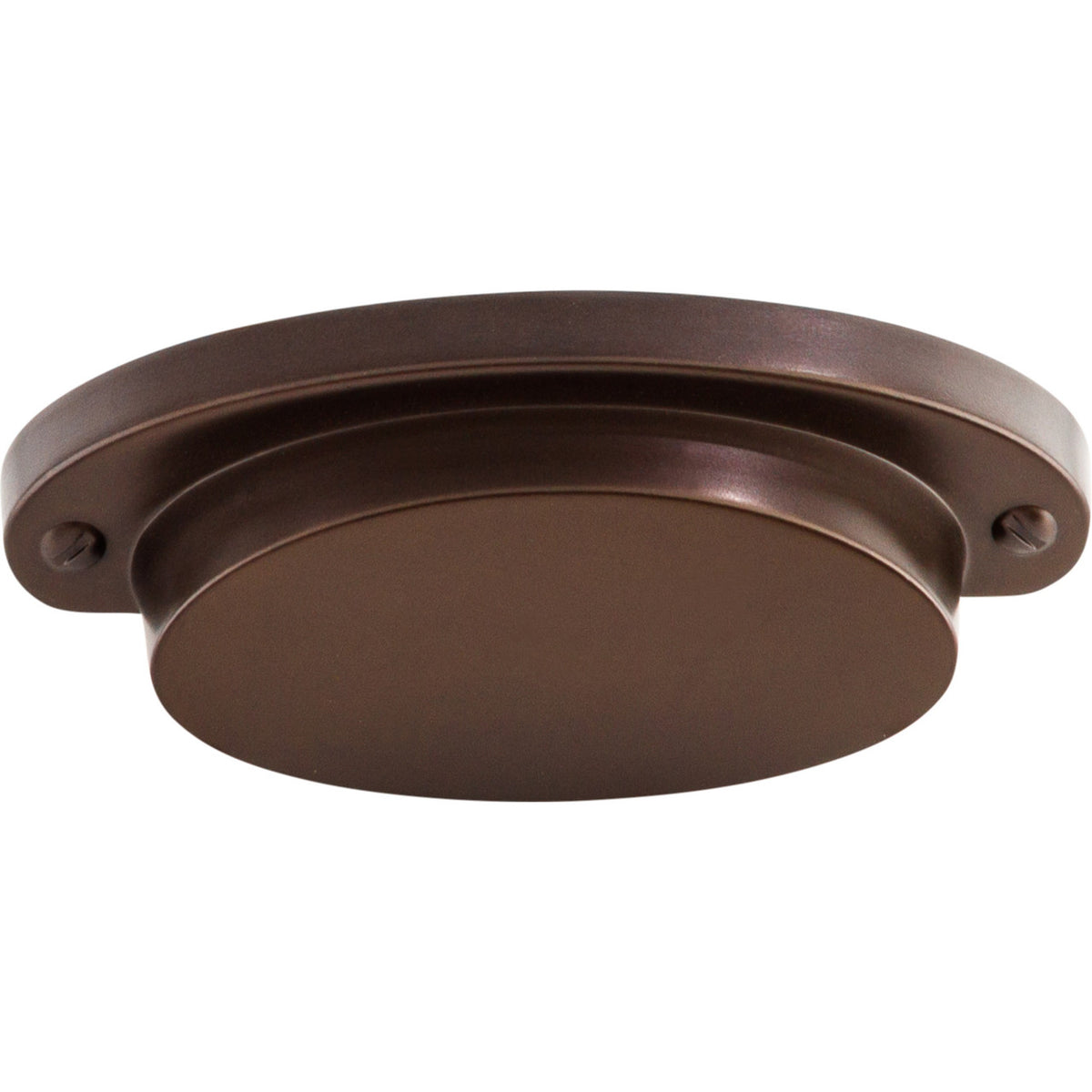 Top Knobs M1194: 2-9/16" cc Dakota Cup Cabinet Pull - Oil Rubbed Bronze