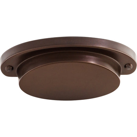 Top Knobs M1194: 2-9/16" cc Dakota Cup Cabinet Pull - Oil Rubbed Bronze