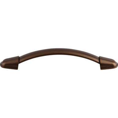 Top Knobs M1203: 5-1/16" cc Buckle Arch Cabinet Pull - Oil Rubbed Bronze