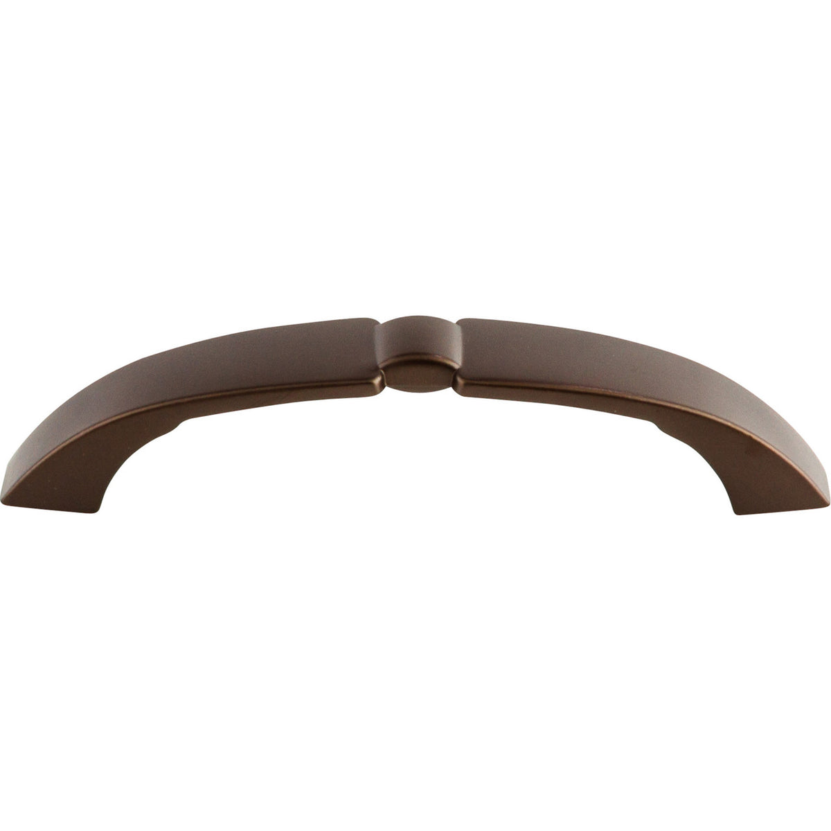 Top Knobs M1206: 3-3/4" cc Lida D-Handle Cabinet Pull - Oil Rubbed Bronze