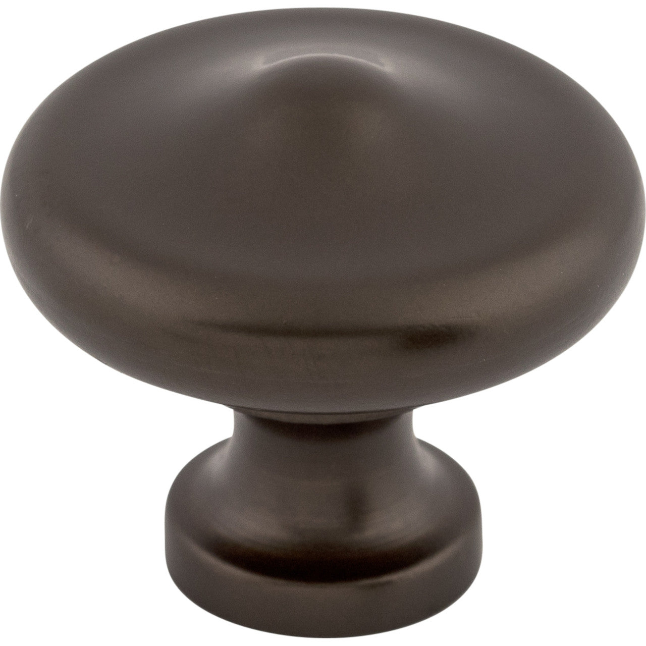 Top Knobs M1227: 1-5/16" Dakota Round Peak Cabinet Knob - Oil Rubbed Bronze
