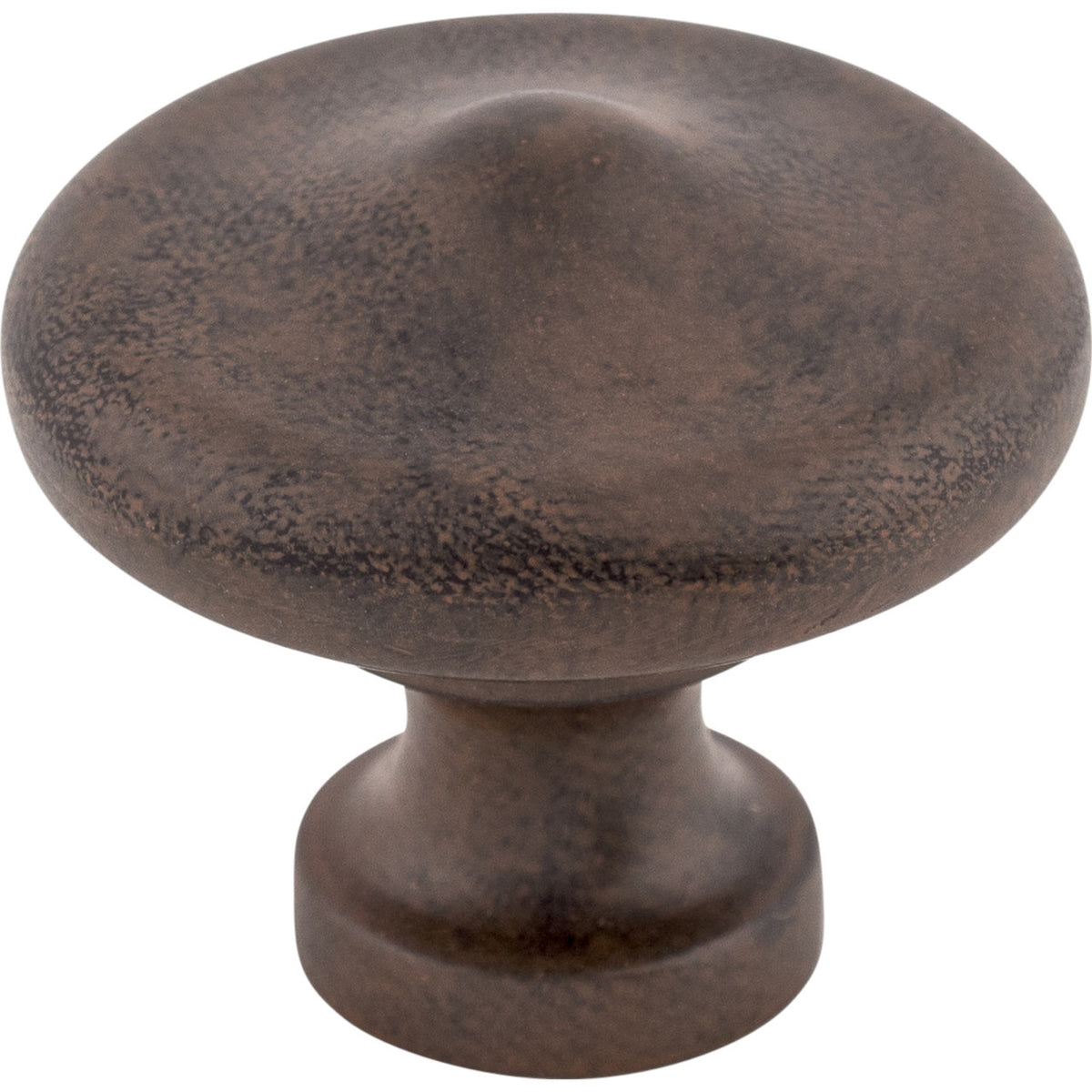 Top Knobs M1228: 1-5/16" Dakota Round Peak Cabinet Knob - Patina Rouge