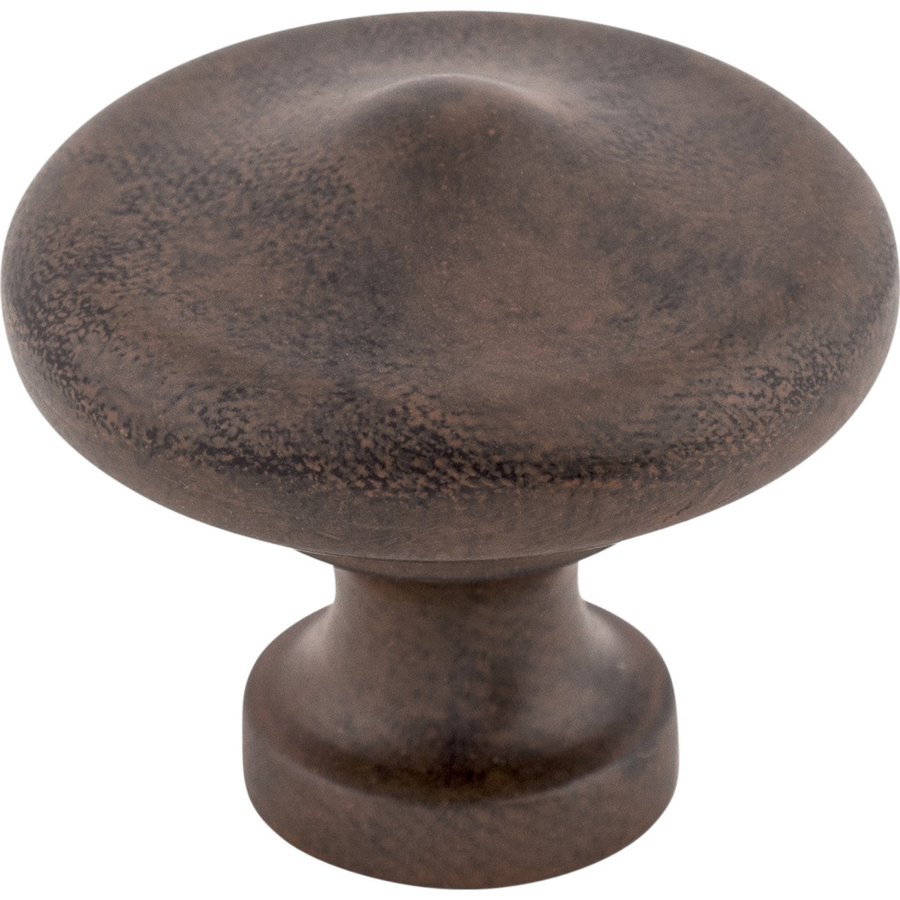 Top Knobs M1228: 1-5/16" Dakota Round Peak Cabinet Knob - Patina Rouge