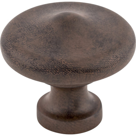 Top Knobs M1228: 1-5/16" Dakota Round Peak Cabinet Knob - Patina Rouge
