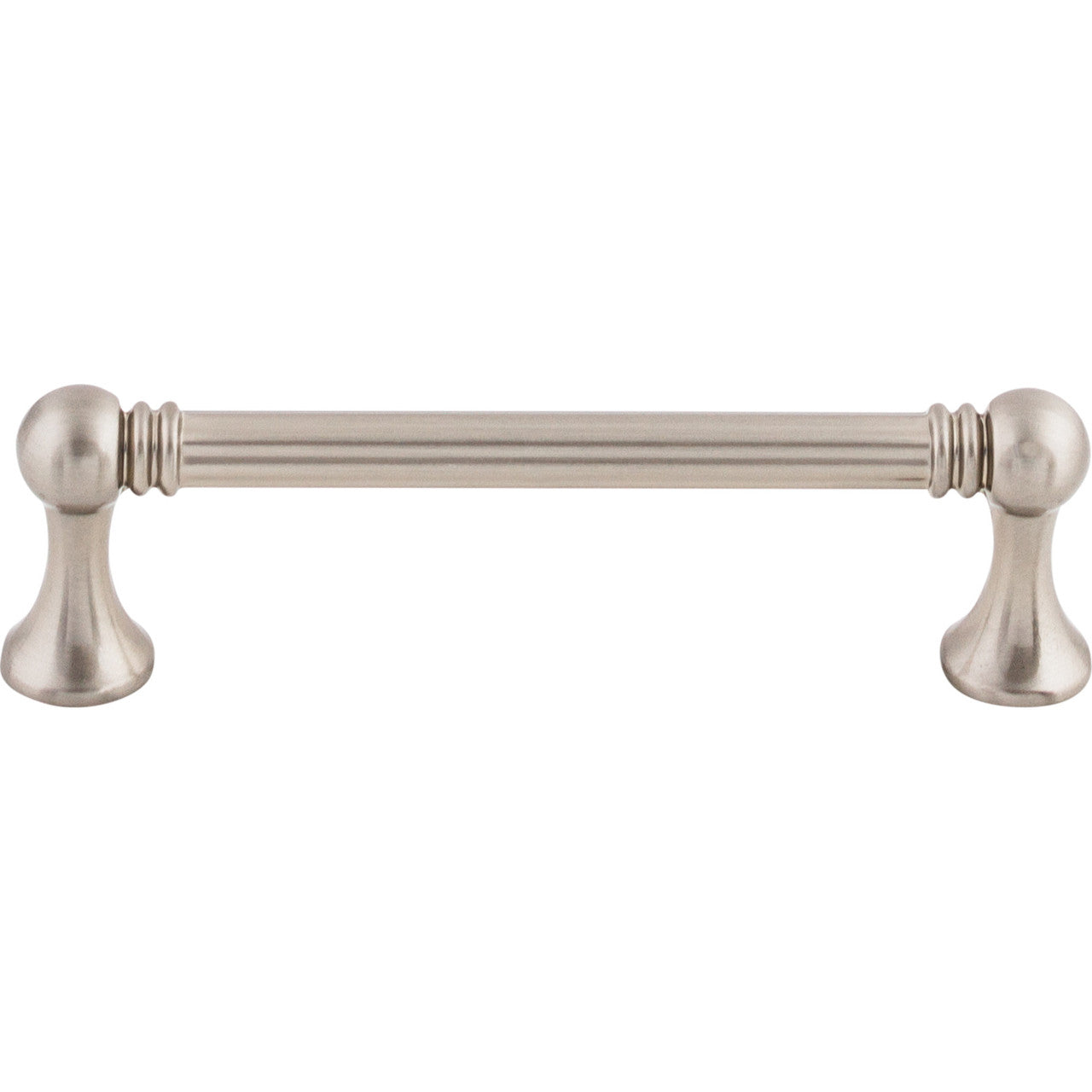Top Knobs M1259: 3-3/4" cc Grace Bar Cabinet Pull - Brushed Satin Nickel