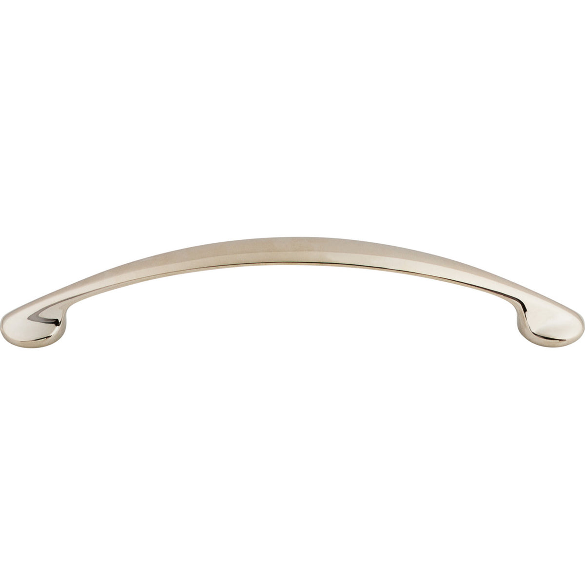 Top Knobs M1265: 5-1/16" cc Mandal Arch Cabinet Pull - Polished Nickel