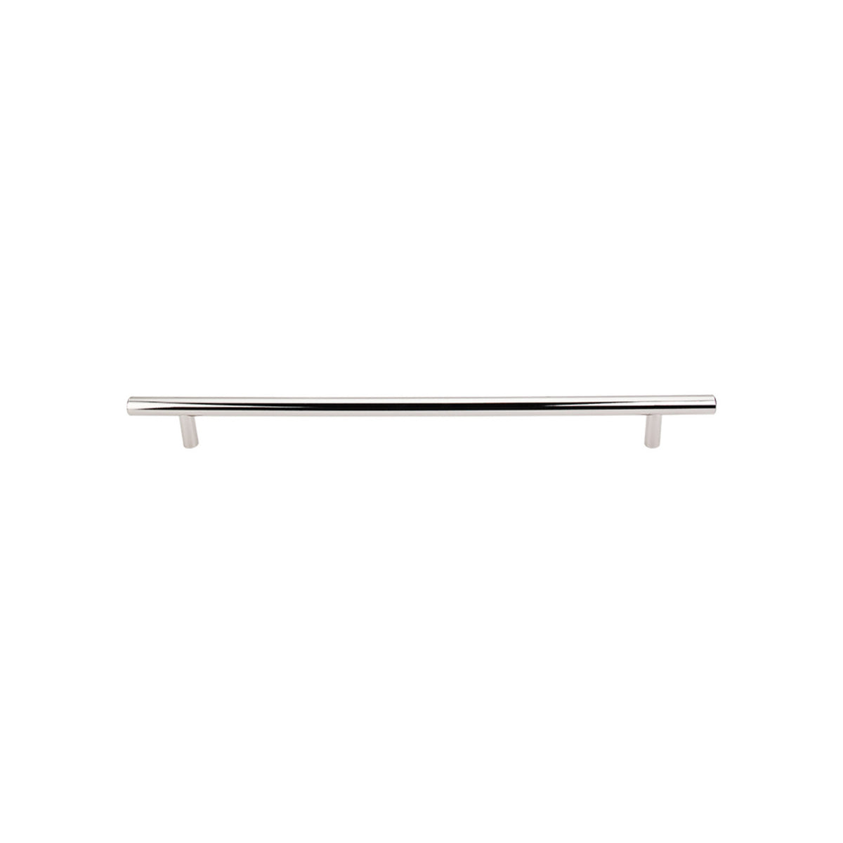Top Knobs M1275: 15" cc Hopewell Round Bar Cabinet Pull - Polished Nickel