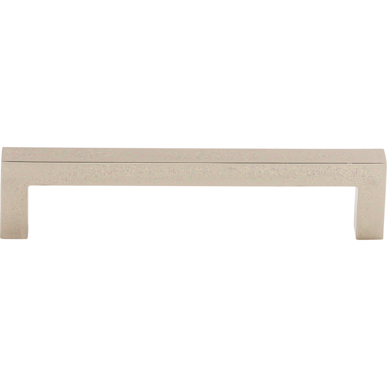 Top Knobs M1284: 5-1/16" cc Asbury Square Bar Cabinet Pull - Polished Nickel