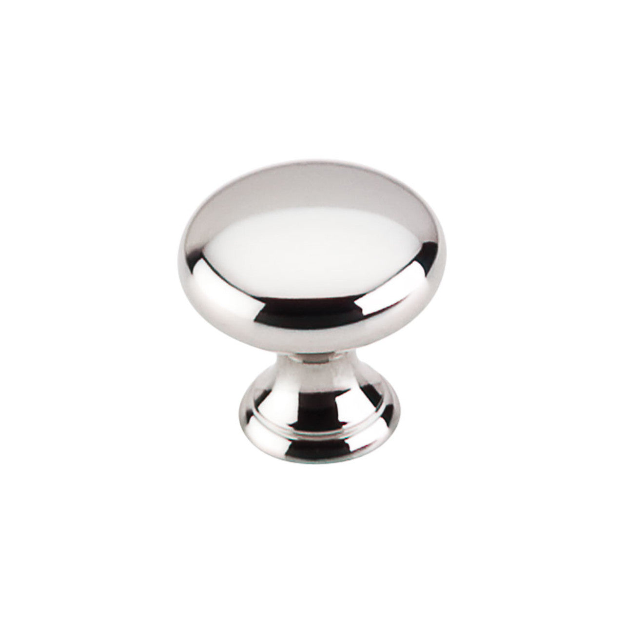 Top Knobs M1311: 15/16" Asbury Mushroom Cabinet Knob - Polished Nickel