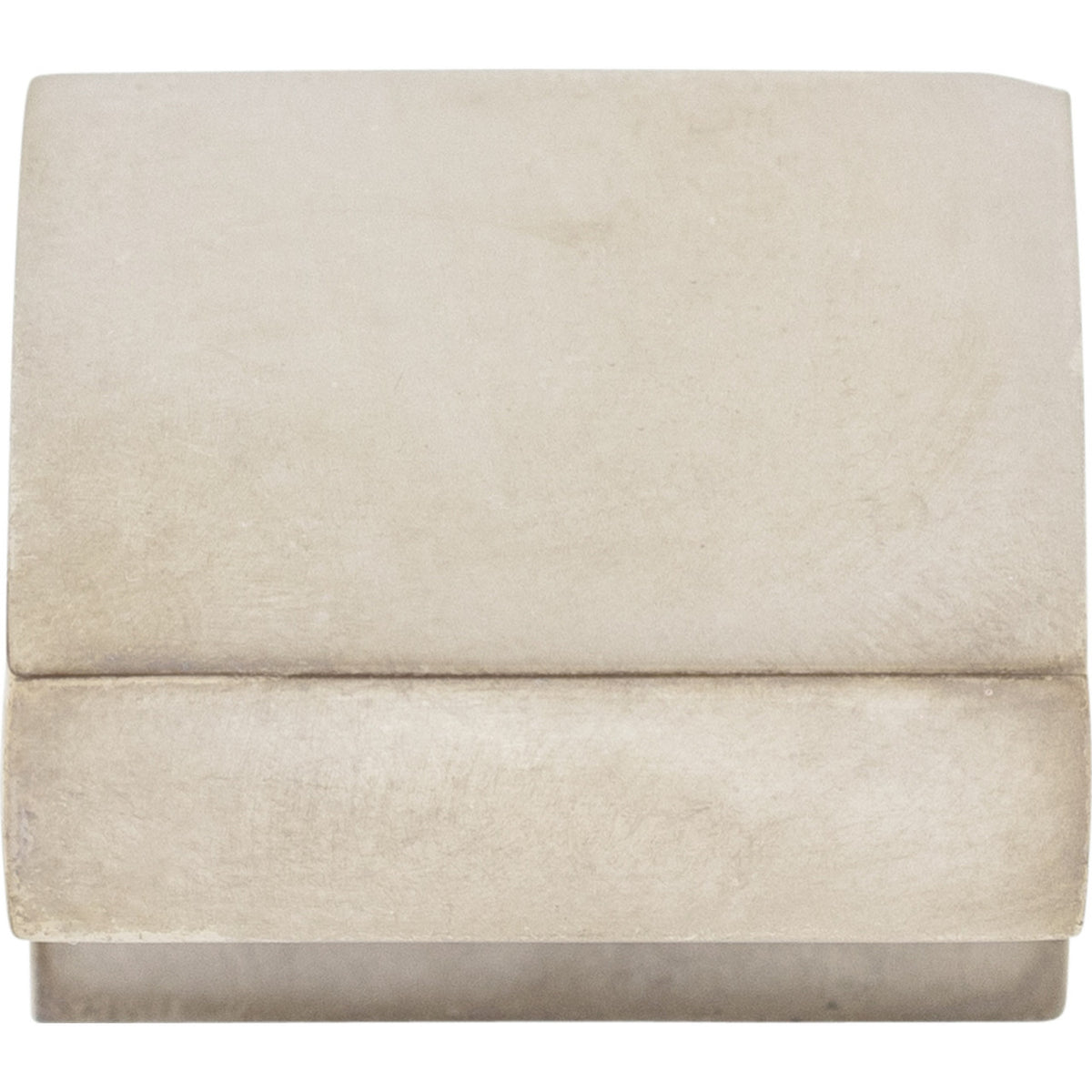 Top Knobs M1320: 1" Asbury Square Cabinet Knob - Polished Nickel