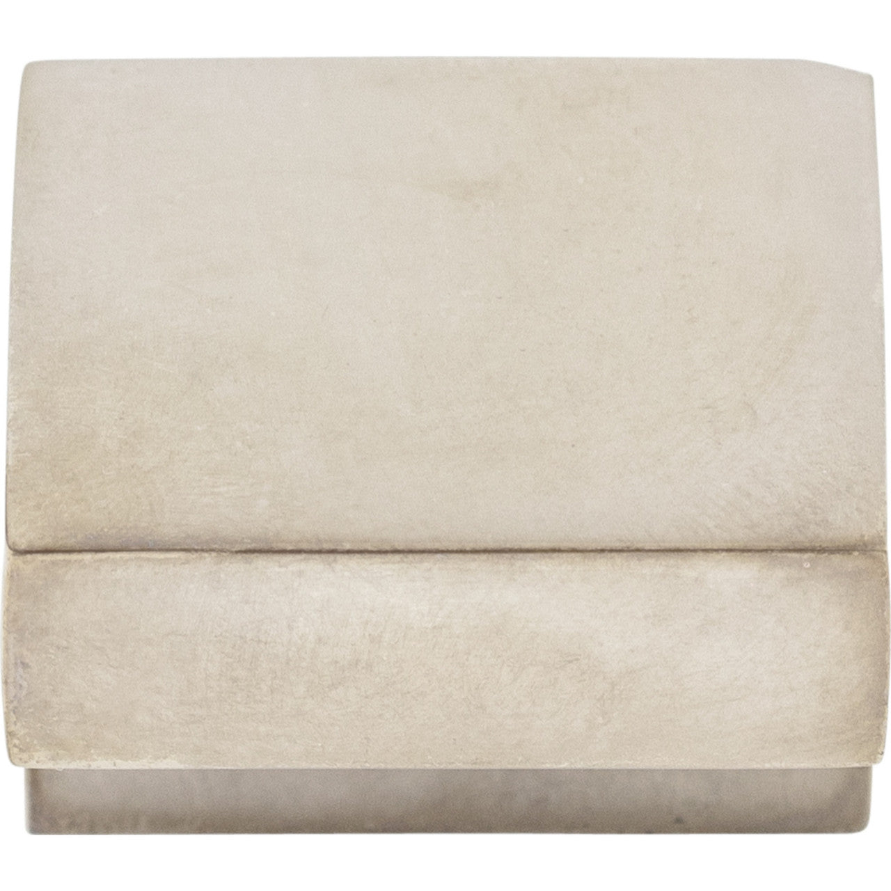 Top Knobs M1320: 1" Asbury Square Cabinet Knob - Polished Nickel