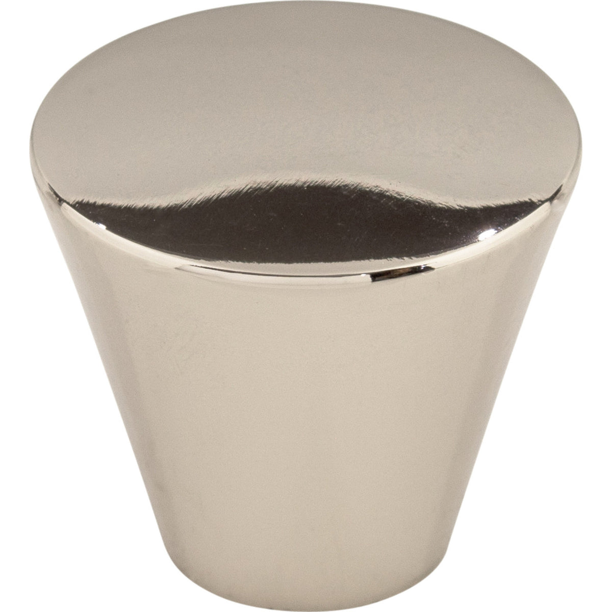 Top Knobs M1322: 1-1/16" Nouveau Round Cabinet Knob - Polished Nickel