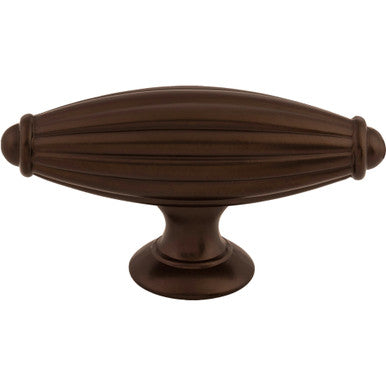 Top Knobs M1334:  2-7/8" Tuscany T-Bar Cabinet Knob - Oil Rubbed Bronze
