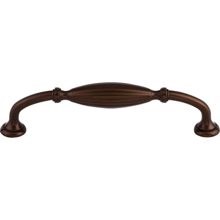 Top Knobs M1335: 5-1/16" cc Tuscany D-Handle Cabinet Pull - Oil Rubbed Bronze