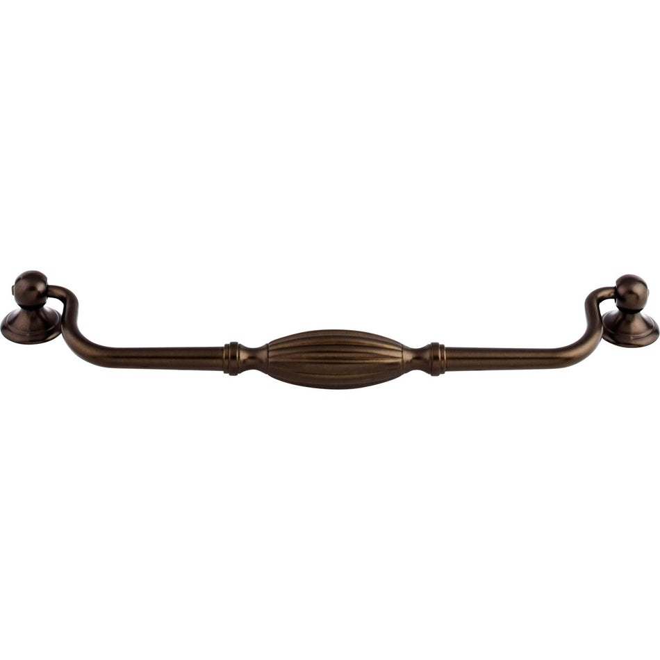 Top Knobs M1337: 8-13/16" cc Tuscany Drop Bail Cabinet Pull - Oil Rubbed Bronze