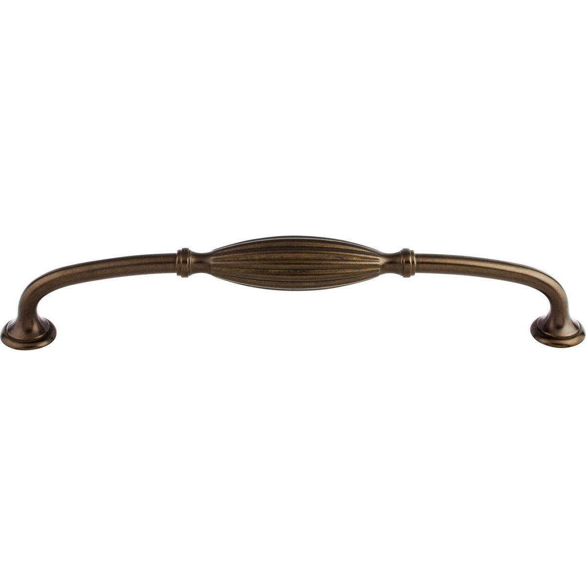 Top Knobs M1338: 8-13/16" cc Tuscany D-Handle Cabinet Pull - Oil Rubbed Bronze