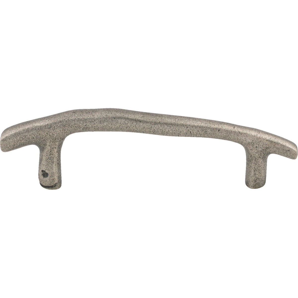 Top Knobs M1340: 3-1/2" cc Aspen Twig Cabinet Pull - Silicon Bronze Light