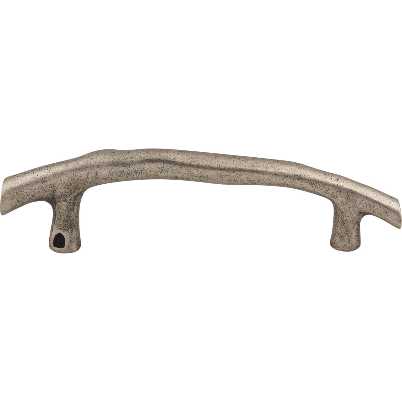 Top Knobs M1345: 5" cc Aspen Twig Cabinet Pull - Silicon Bronze Light