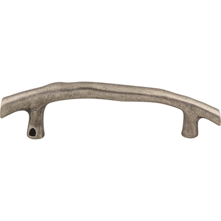 Top Knobs M1345: 5" cc Aspen Twig Cabinet Pull - Silicon Bronze Light