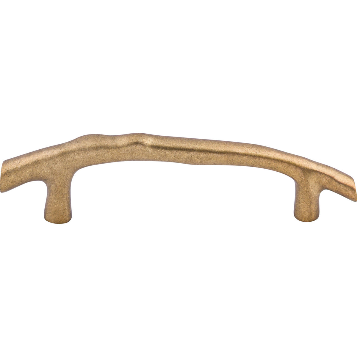 Top Knobs M1346: 5" cc Aspen Twig Cabinet Pull - Light Bronze