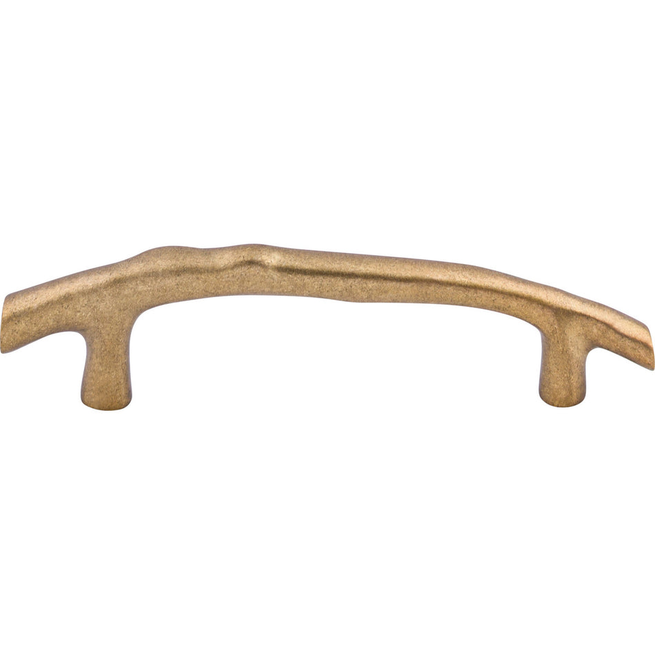 Top Knobs M1346: 5" cc Aspen Twig Cabinet Pull - Light Bronze