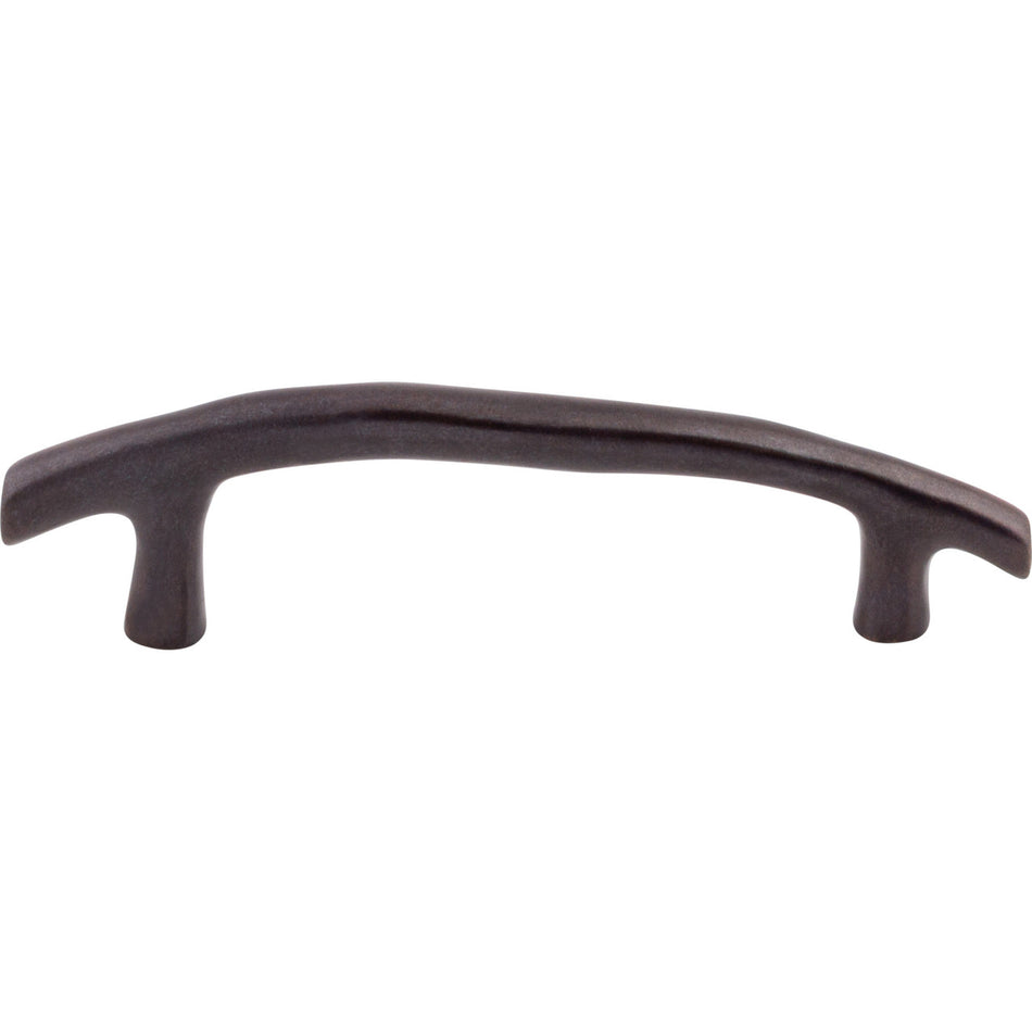 Top Knobs M1347: 5" cc Aspen Twig Cabinet Pull - Medium Bronze