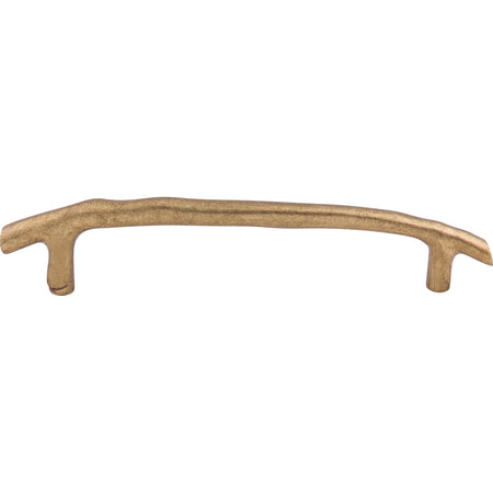 Top Knobs M1351: 8" cc Aspen Twig Cabinet Pull - Light Bronze