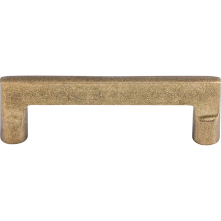 Top Knobs M1361: 4" cc Aspen Flat Sided Cabinet Pull - Light Bronze