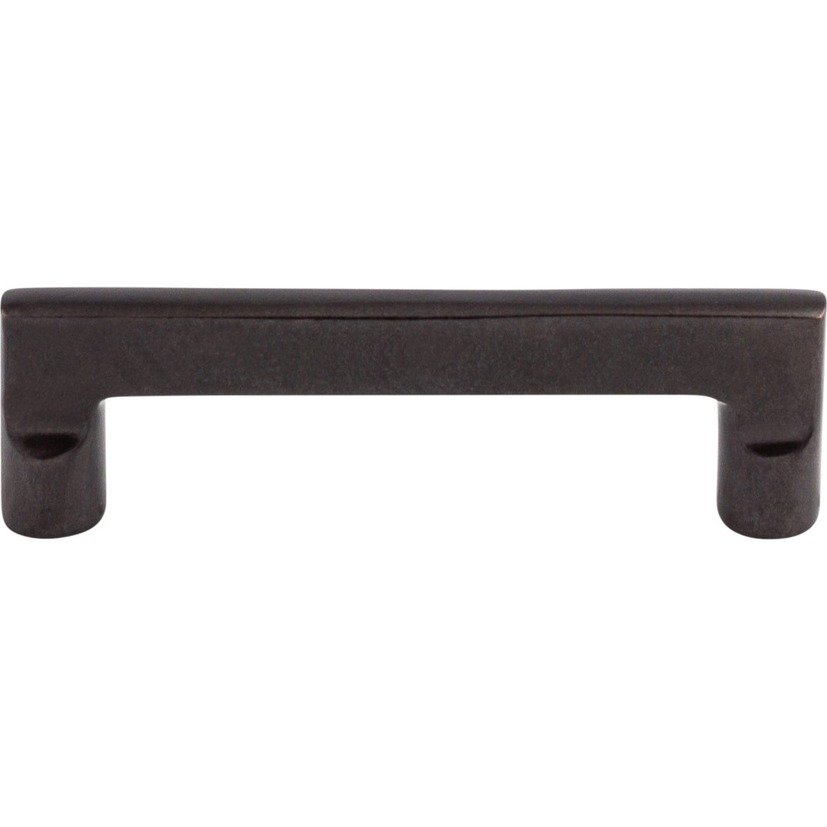 Top Knobs M1362: 4" cc Aspen Flat Sided Cabinet Pull - Medium Bronze