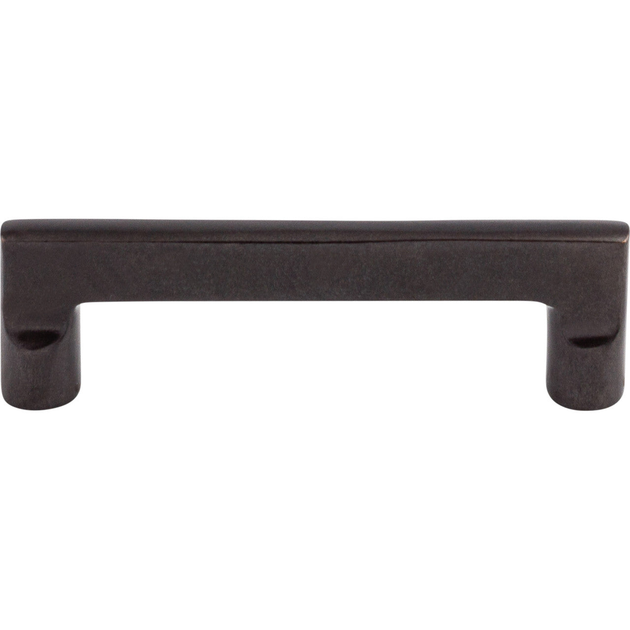 Top Knobs M1362: 4" cc Aspen Flat Sided Cabinet Pull - Medium Bronze