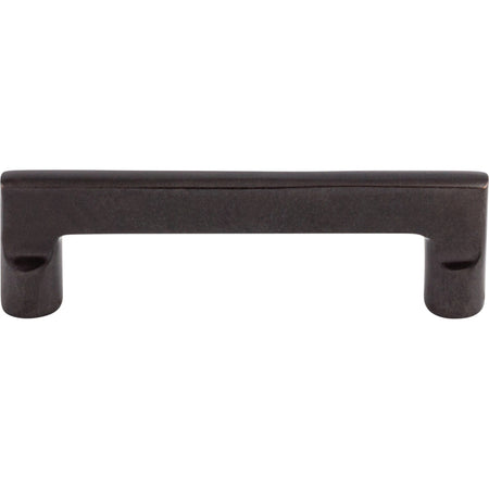 Top Knobs M1362: 4" cc Aspen Flat Sided Cabinet Pull - Medium Bronze