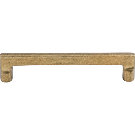 Top Knobs M1366: 6" cc Aspen Flat Sided Cabinet Pull - Light Bronze