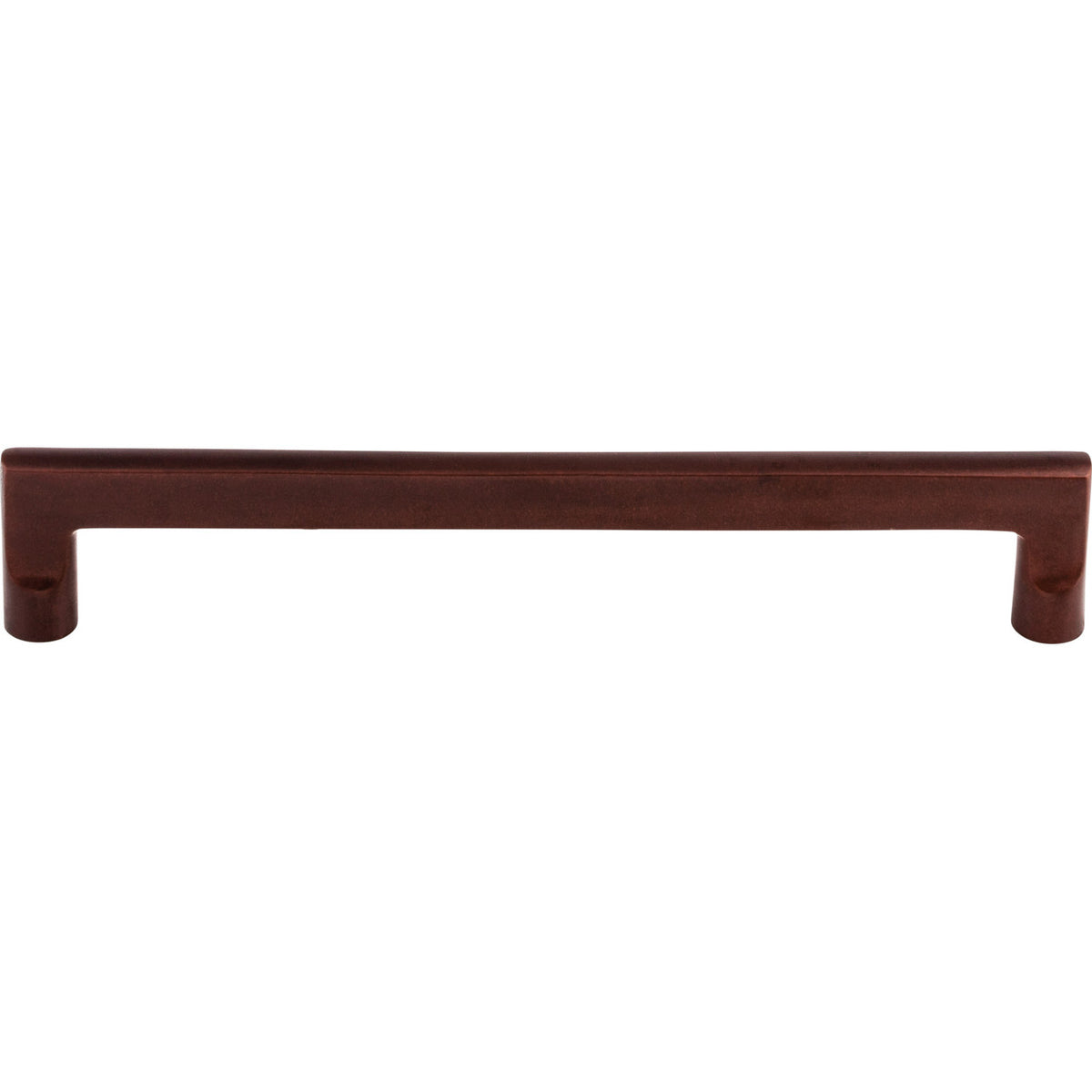 Top Knobs M1373: 9" cc Aspen Flat Sided Cabinet Pull - Mahogany Bronze